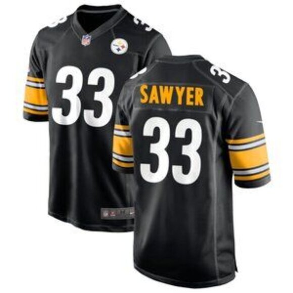 Mens Youths Kids Womens Jack Sawyer Black Vapor Stitched Jersey